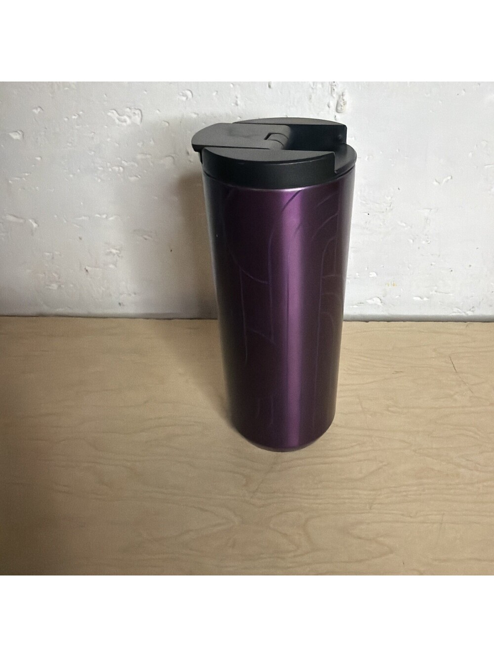 Starbucks Fall 2020 Stainless Steel Tumbler 12oz Insulated Purple Geometric Line